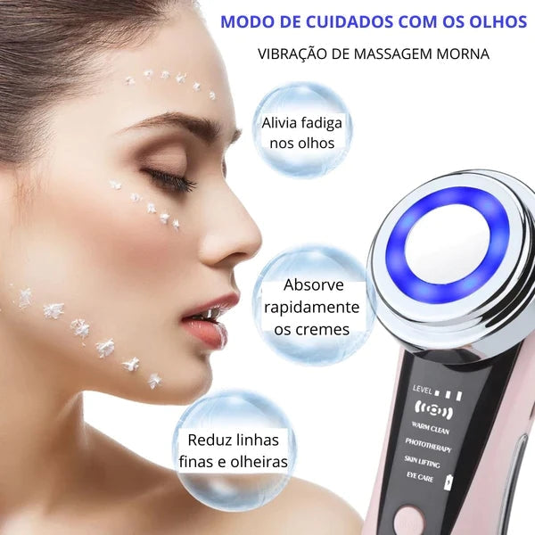 Lifting facial 6 em 1 massageador facial