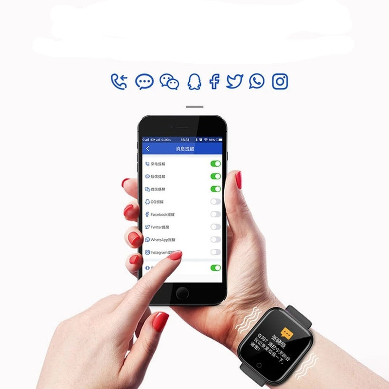 Smartwatch wireless bluetooth -compre 1 leve 2