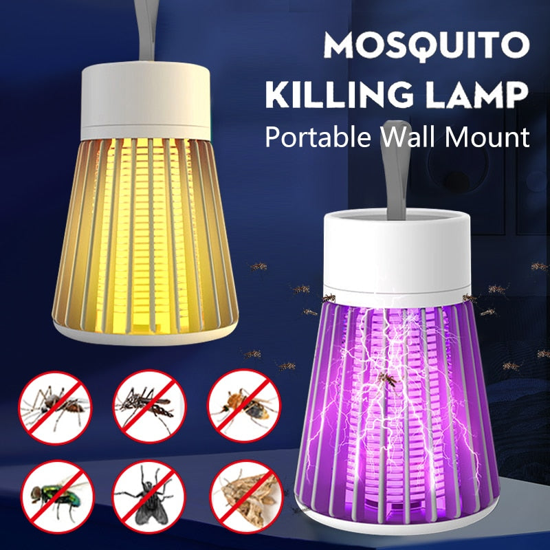 Lampada USB Mata mosquito "Power Kills"