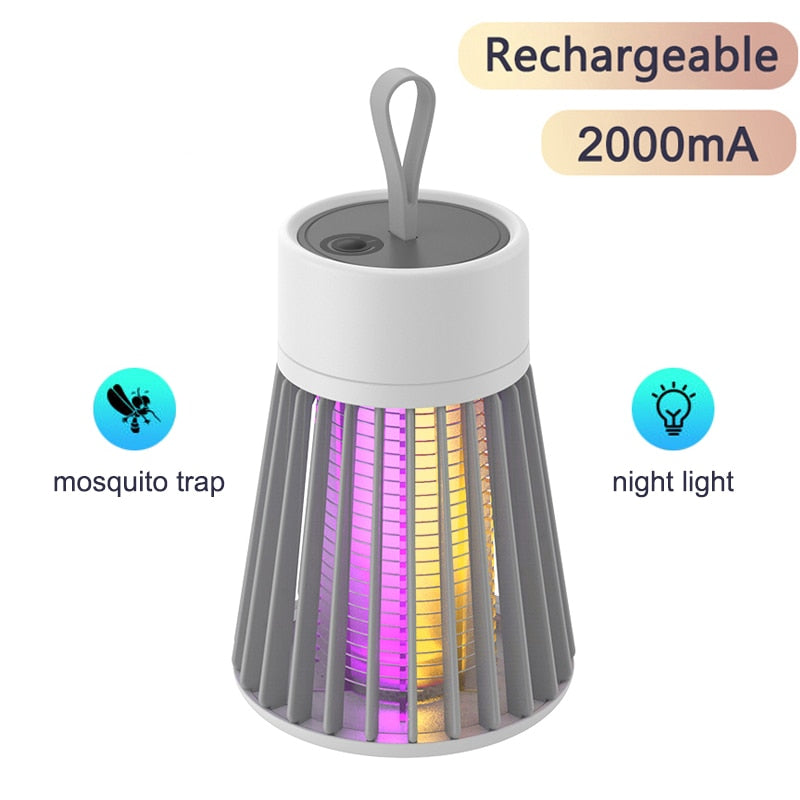 Lampada USB Mata mosquito "Power Kills"