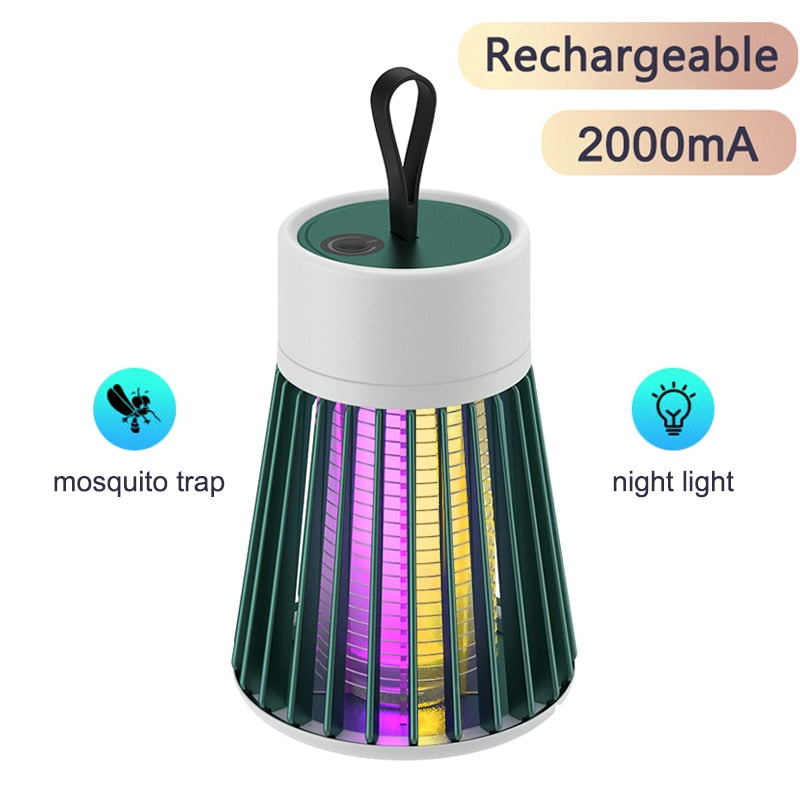 Lampada USB Mata mosquito "Power Kills"