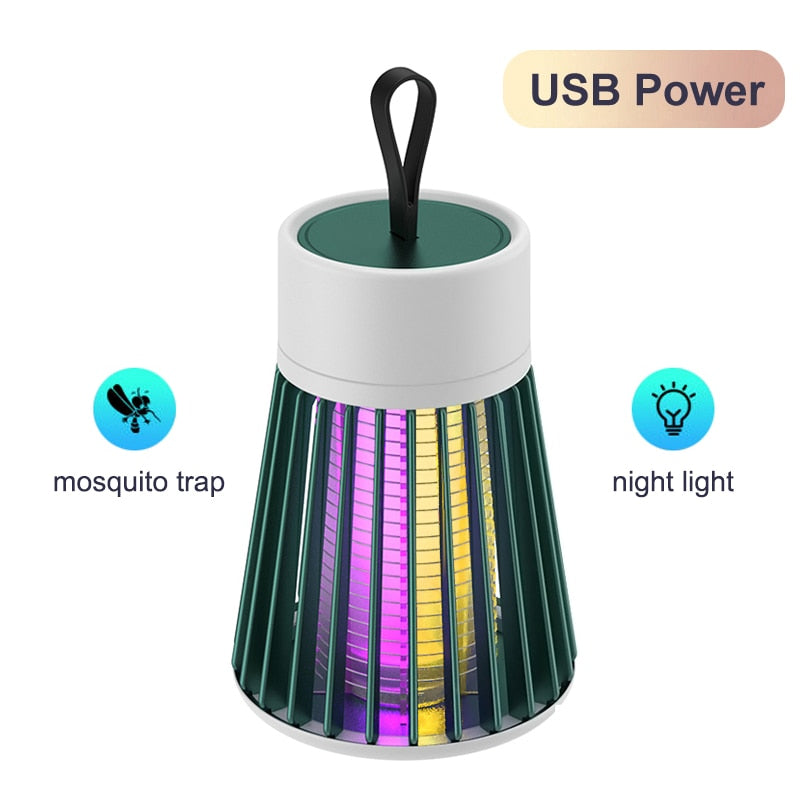 Lampada USB Mata mosquito "Power Kills"