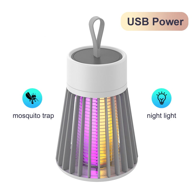 Lampada USB Mata mosquito "Power Kills"