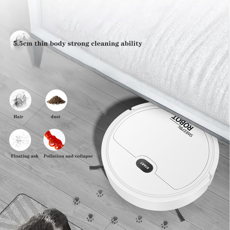 Robo aspirador 3 em 1 "smart clean"